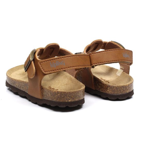 Kipling Jongens Sandalen Juan 3 - Cognac - Maat 33