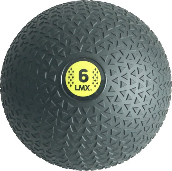 AMAYA SPORT Slam Ball 6 Kg – 23 Cm Durchmesser, Rot, Gefüllt Mit Sand Für Crossfit & Training