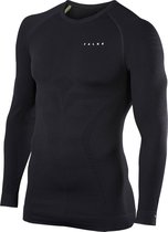 Falke Maximum Warm Tight Fit Longsleeve Shirt Heren, black Maat S