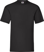 5-Pack Maat XL - T-shirts zwart heren - Ronde hals - 165 g/m2 - Ondershirt - Zwarte ondershirts voor mannen