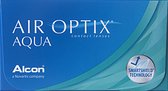 -0,50 - Air Optix® Aqua - 6 pack - Lentilles mensuelles - Lentilles de contact