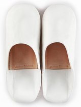 Fatimamorocco.nl  Babouche simple White L (37-40)