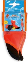 Chaussettes de piscine orange taille 24-27 - Chaussettes antidérapantes pour enfants - Chaussettes de natation