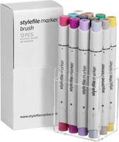 Stylefile Twin Marker Brush 12er Set multi 13