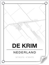 Tuinposter DE KRIM (Nederland) - 60x80cm