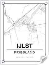 Tuinposter IJLST (Friesland) - 60x80cm