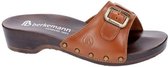 Berkemann -Dames -  cognac/caramel - slippers & muiltjes - maat 41.5