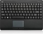 Adesso WKB-4110UB toetsenbord RF Draadloos QWERTY Amerikaans Engels Zwart