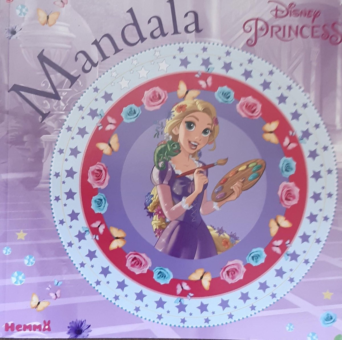 Prinses Mandala Disney Princess kleurboek.
