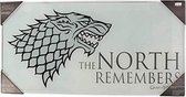GAME OF THRONES - GLASS PRINT - The North - 60X30 cm