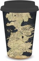 Game of Thrones - Travel Mug 400ml Hiskup - Westeros Map