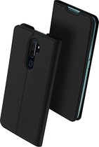 Oppo A5 (2020) hoesje - Dux Ducis Skin Pro Book Case - Zwart