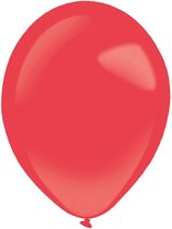 Amscan Ballonen 13 Cm Latex Rood 100 Stuks
