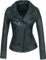 Versano Houston Leather Ladies Biker Jacket Ladies Coat 3XL