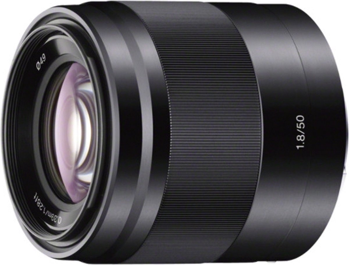 Sony E 50mm f/1.8 OSS Zwart