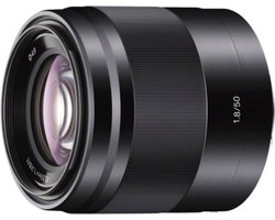 Sony SEL 50mm f/1.8 - Zwart