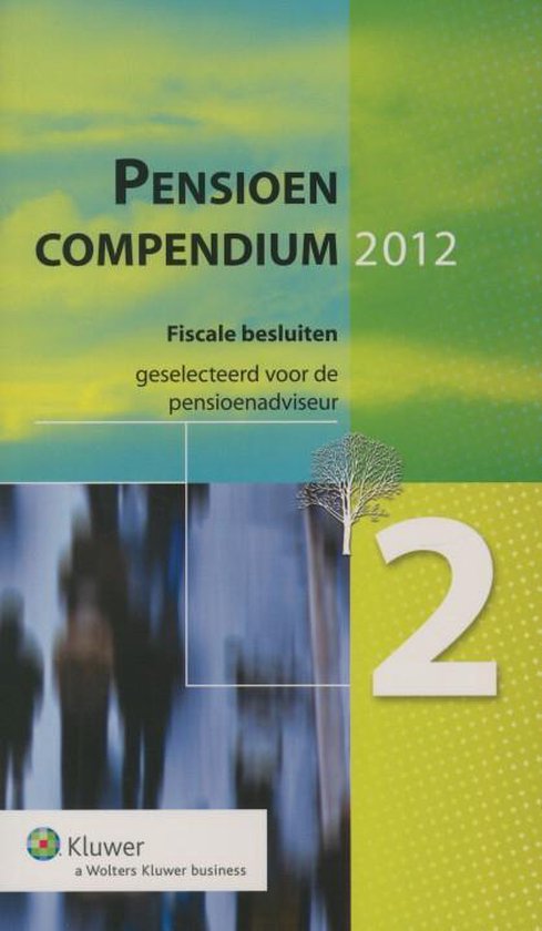 Cover van het boek 'Pensioencompendium  2 2011'