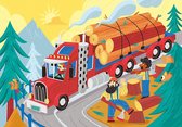 Clementoni Legpuzzel Transport Houtwagen Junior 15 Stukjes