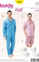 Burda Naaipatroon 6741 - Pyjama in variaties