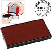 Colop Reserve kussen t.b.v. zelfinktende stempels E/60 rood voor Printer 60 Microban (pak 2 stuks)