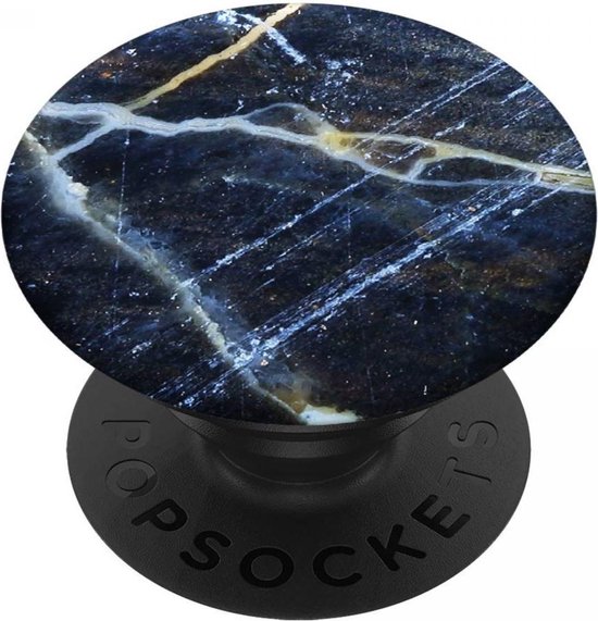 PopSockets: PopGrip - Uittrekbare Greep en Standaard voor Smartphones en Tablets met een Verwisselbare PopTop - Enamel Batman