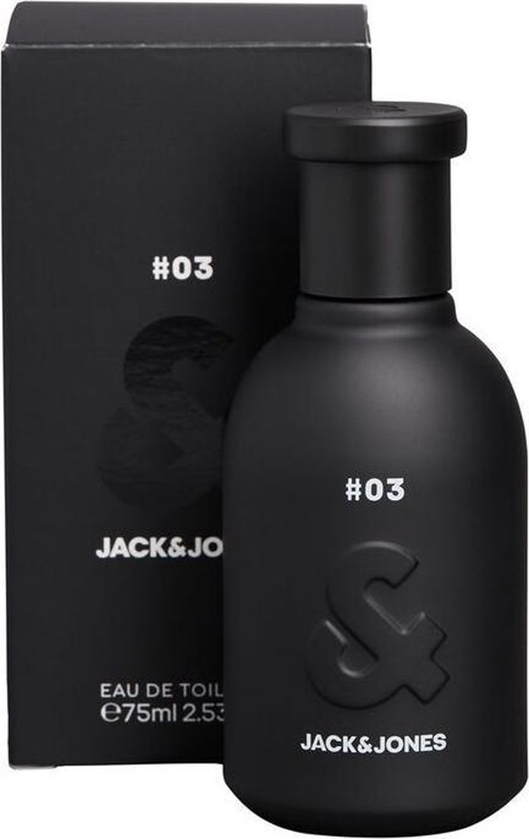 Jack&Jones - Heren - JAC#03 BLACK JJ FRAGRANCE 75ML - Zwart - ONE SIZE |  bol.com