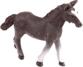 Toi-toys Horses Pro Paard Zwart/wit 6 Cm