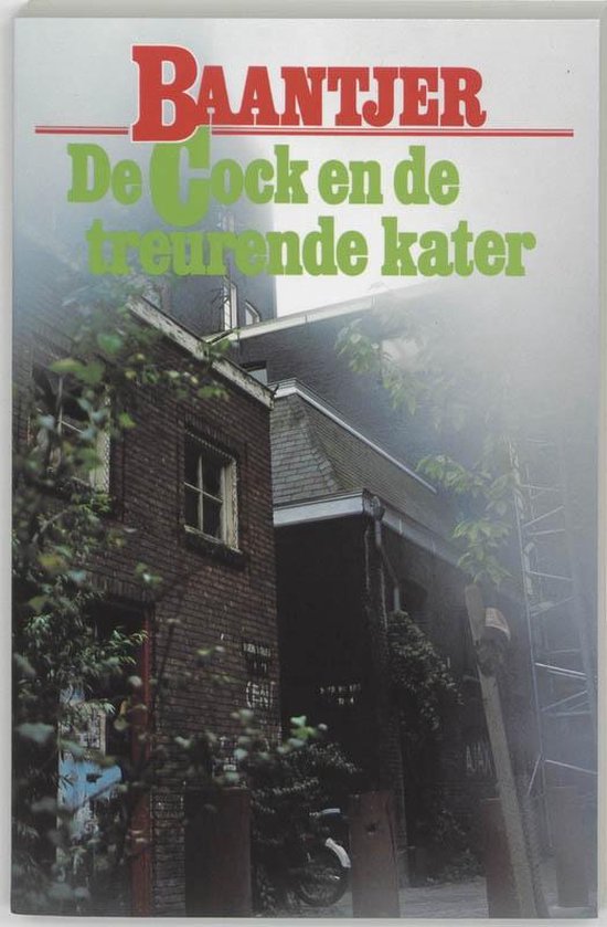 Cover van het boek 'De Cock en de treurende kater' van A.C. Baantjer