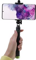 Shop4 - Samsung Galaxy S20 Plus Selfie Stick Bluetooth Groen