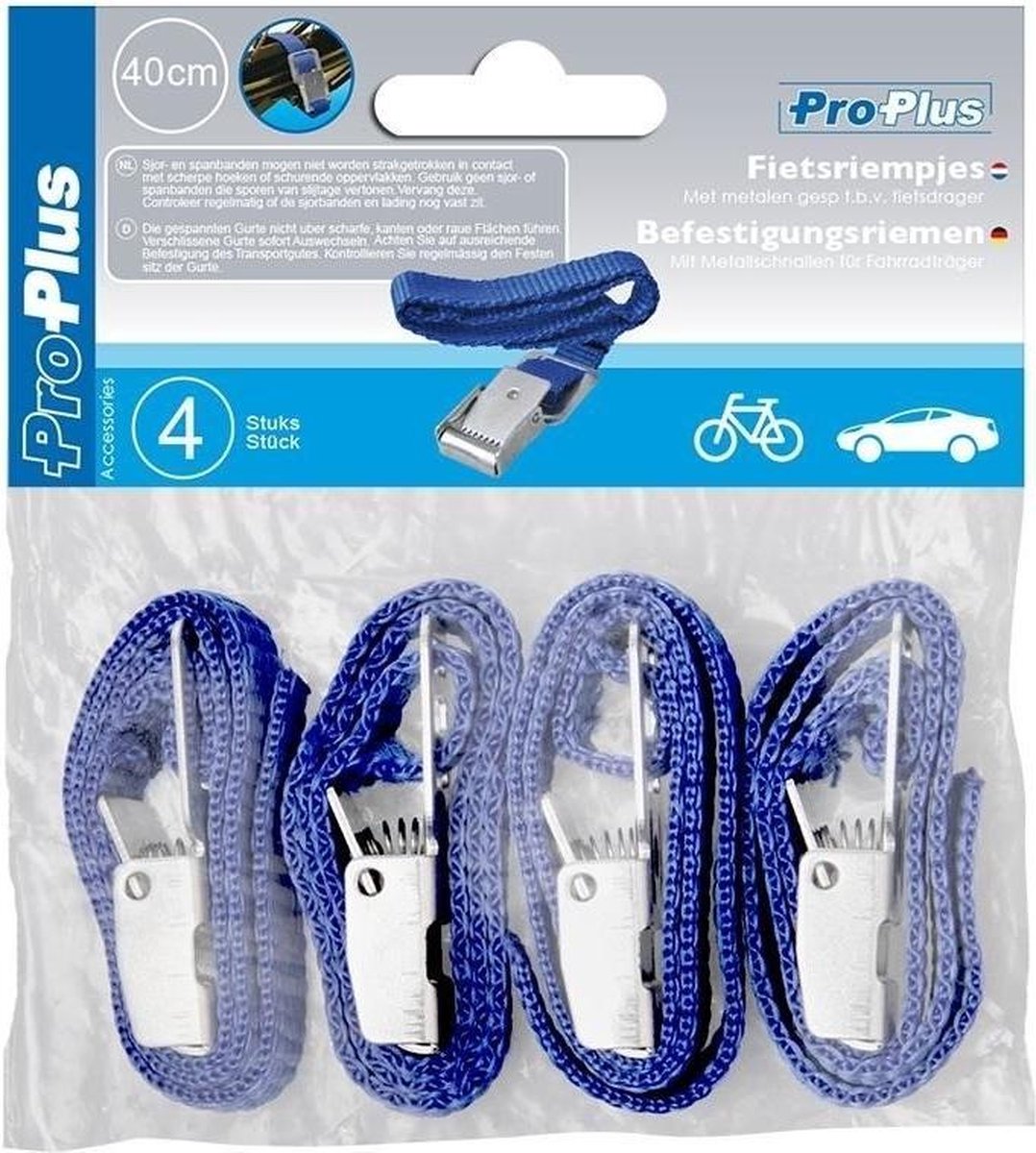 merknaam klok Rubber Fiets spanbanden met metalen gesp voor fietsdrager 8 stuks - Bindriemen -  Fietsriemen... | bol.com