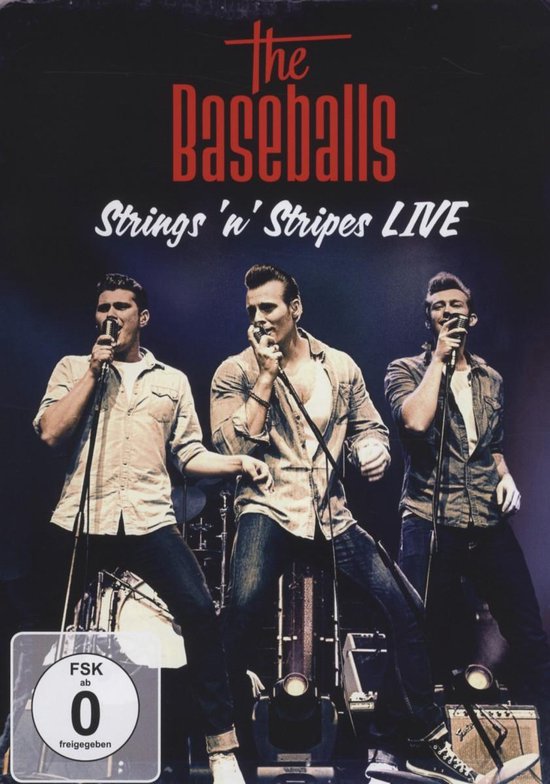 Cover van de film 'The Baseballs - Strings N Stripes Live'