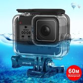 GoPro Hero 8 Black Waterproof / Waterdichte Behuizing Case incl. Schroef en Mount | Waterdicht tot 60M|Transparant