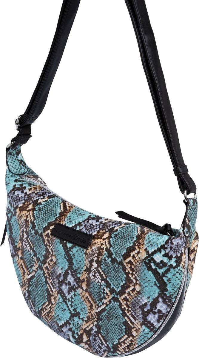 Sac Bandoulière Josy Cross Bag S De TOM TAILOR - Vert Sage, Polyuréthane, Taille S - Idéal Quotidien