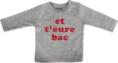 ET TEURE BAC BABY T-SHIRT LANGE MOUW