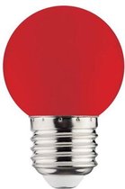 LED Lamp - Romba - Rood Gekleurd - E27 Fitting - 1W - BES LED