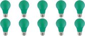 LED Lamp 10 Pack - Specta - Groen Gekleurd - E27 Fitting - 3W - BES LED