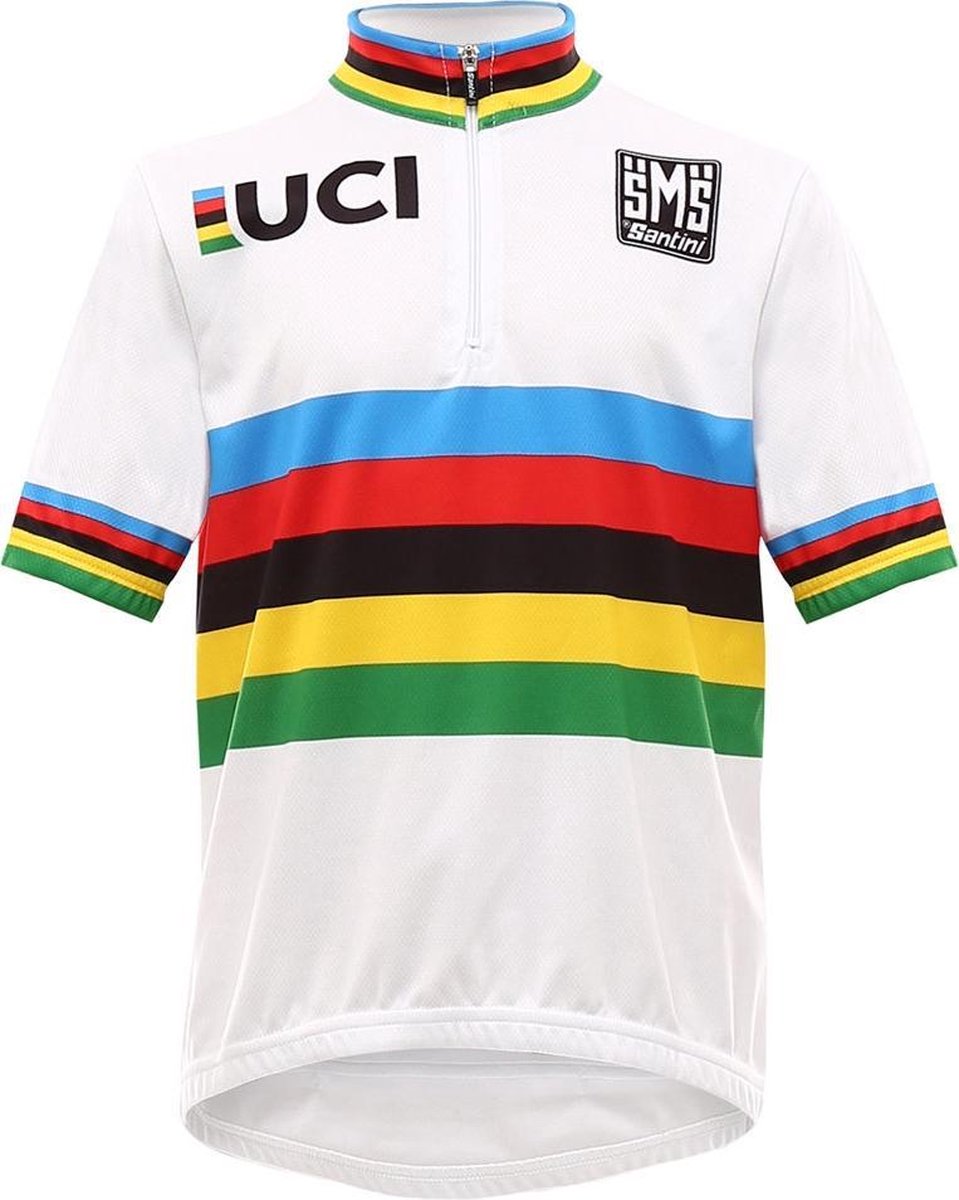 Santini UCI World Champion Short Sleeve Jersey Kids NO COLOR - Maat 5/6
