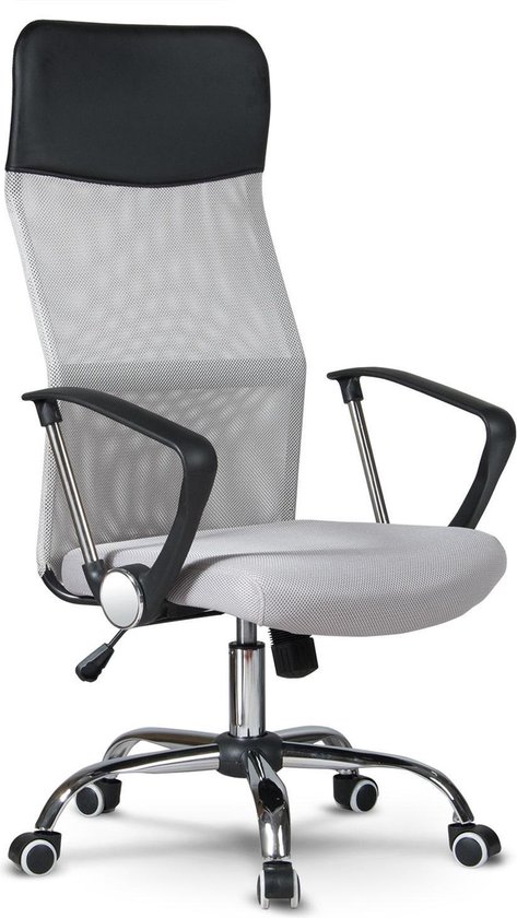 Grijze bureaustoel ergonomisch - Sydney design