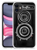 Geschikt voor Apple iPhone 11 Hoesje Flexaret Automat - Designed by Cazy