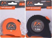 FX Tools Rolmaat set - 300 en 750 cm - meetgereedschap