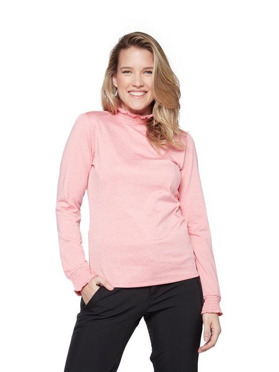 | Protest Zoom Powerstretch Top dames ski pulli met Protest Zoom Powerstretch Top Dames Ski Pulli Met Rits Rose