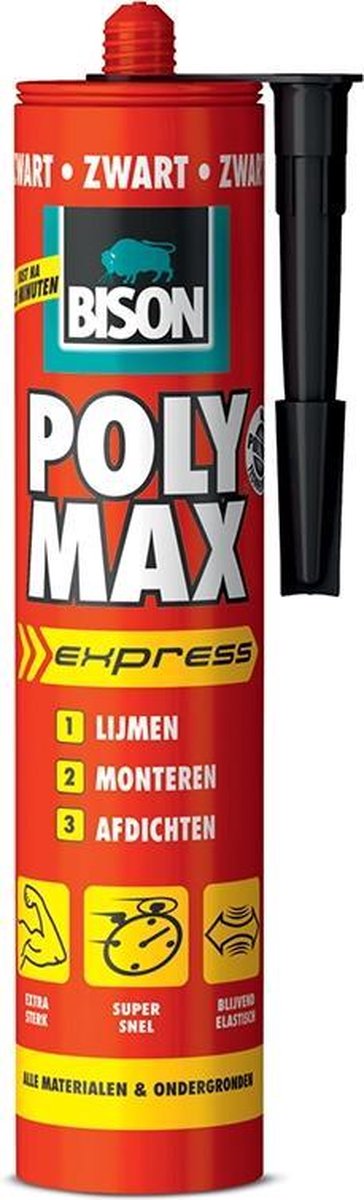 Bison Polymax Express Zwart | bol.com