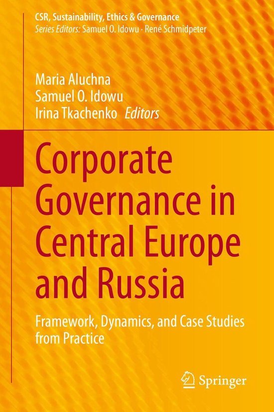 Business and Management (R0) - Corporate Governance in Centr ... - cover