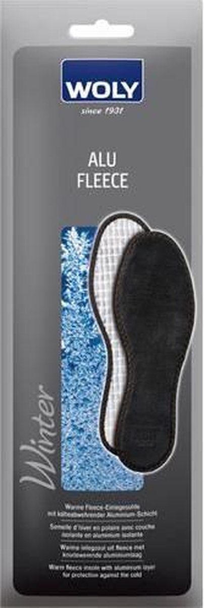 Woly Alu Fleece - Warme inlegzool met aluminiumlaag - Maat 37