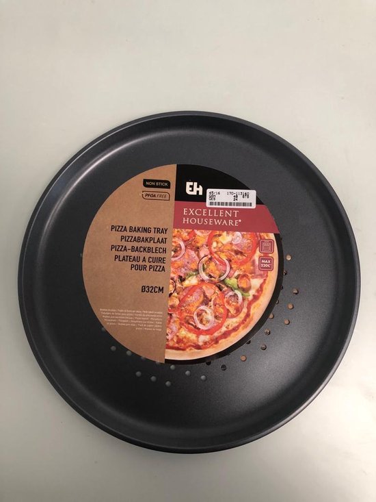 Pizza bakplaat - rond - 32cm | bol.com