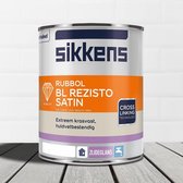 Sikkens-Rubbol-BL Rezisto Satin-Ral 9010 Gebroken Wit-1 liter