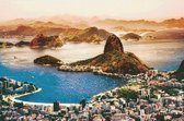 MyHobby Borduurpakket –  Rio de Janeiro 60×40 cm - Aida stof 5,5 kruisjes/cm (14 count)