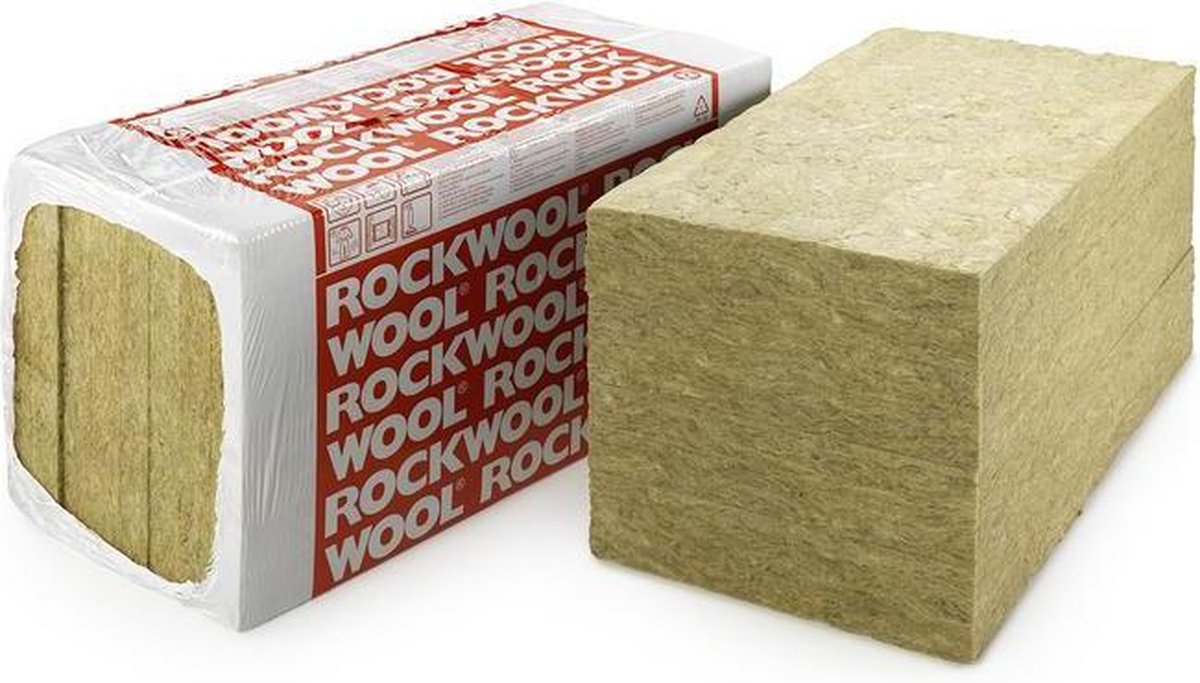Moet Belastingbetaler radicaal Rockwool 210 BouwPlaat 120 x 60 x 4 cm Rd=1,05 | bol.com