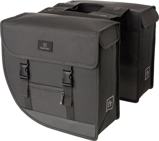 Fastrider Hybrid Dubbele Fietstas Grijs - 26L van FastRider — afbeelding 2