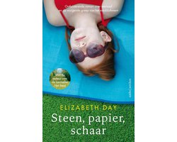 Omslag van Steen, papier, schaar